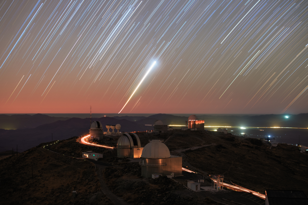 Venus setting at La Silla