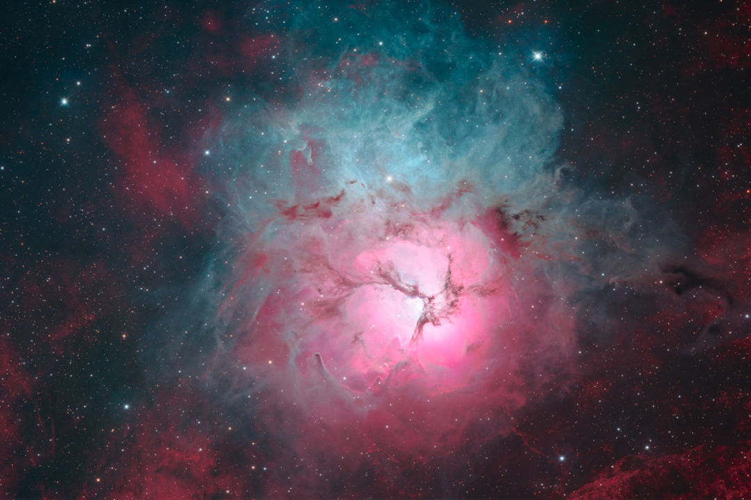 M20 - The Trifid nebula