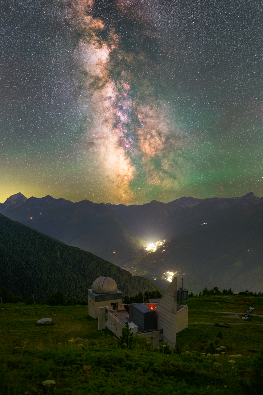 OFXB under the Milky Way